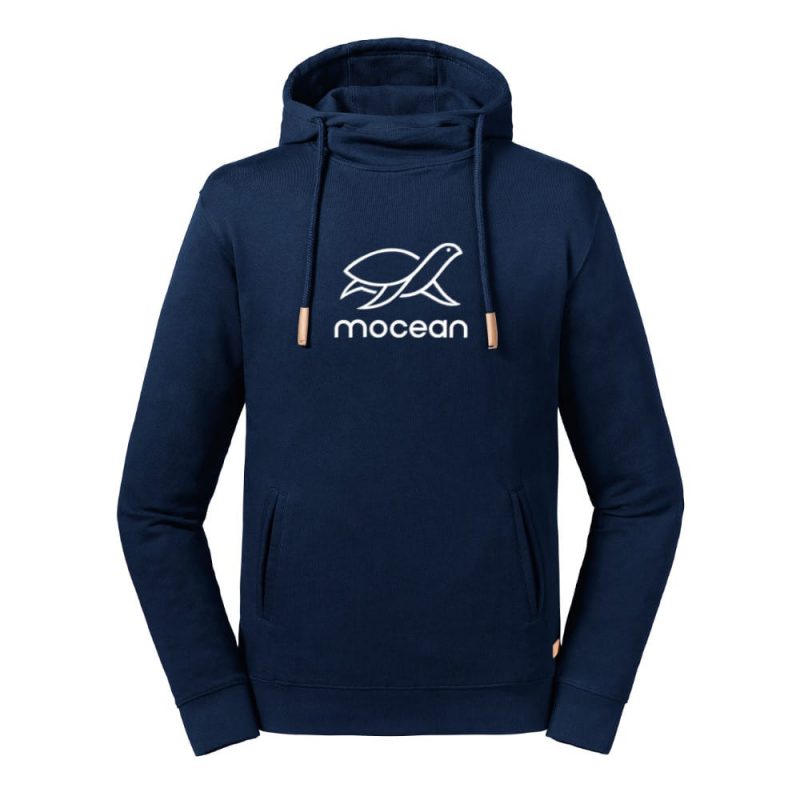 mocean Premium Hoodie Classic Unisex in navy blau