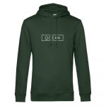 mocean Classy Ocean Unisex Hoodie in darkgreen