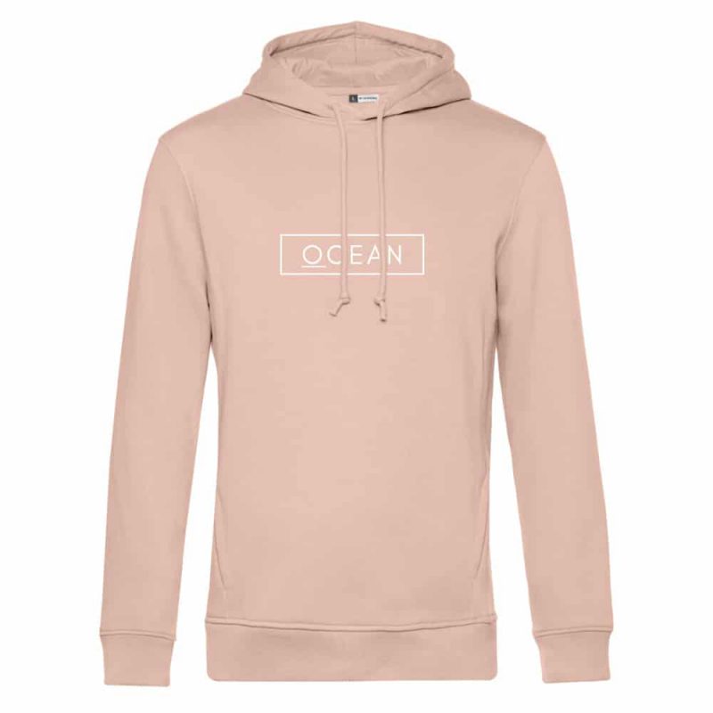 mocean Classy Ocean Unisex Hoodie in rose