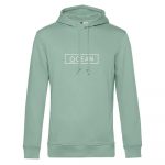 mocean Classy Ocean Unisex Hoodie in softgreen