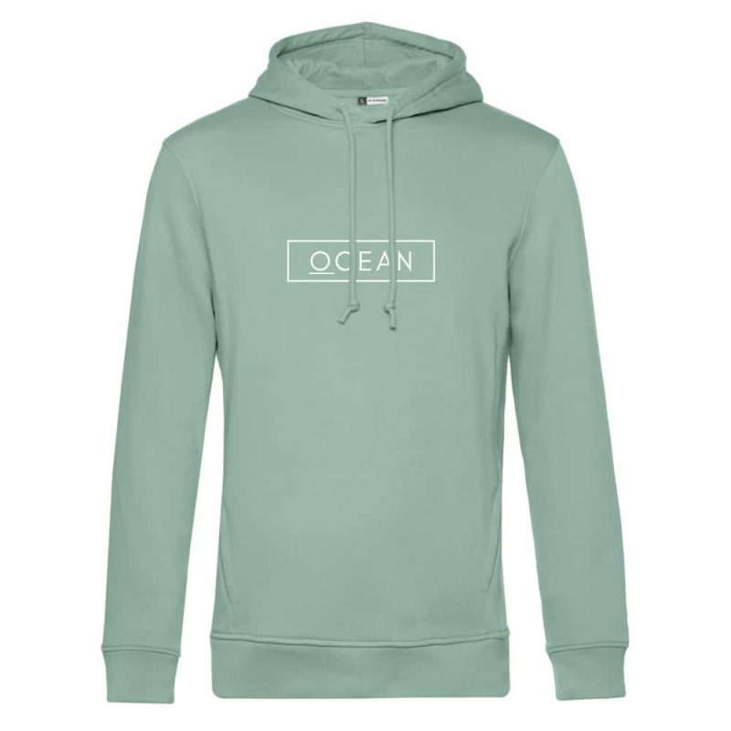 mocean Classy Ocean Unisex Hoodie in softgreen