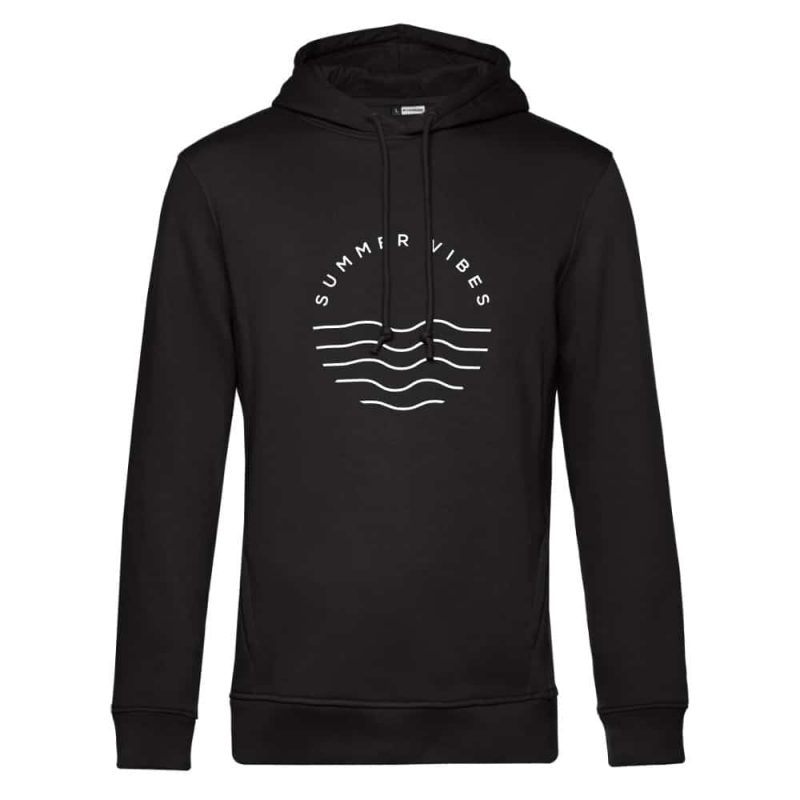 mocean Classy Summervibes Unisex Hoodie in black