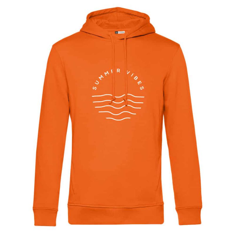 mocean Classy Summervibes Unisex Hoodie in orange