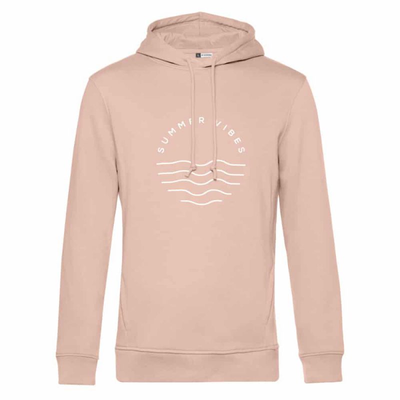 mocean Classy Summervibes Unisex Hoodie in rose