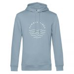 mocean Classy Summervibes Unisex Hoodie in softblue
