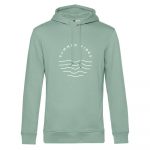 mocean Classy Summervibes Unisex Hoodie in softgreen