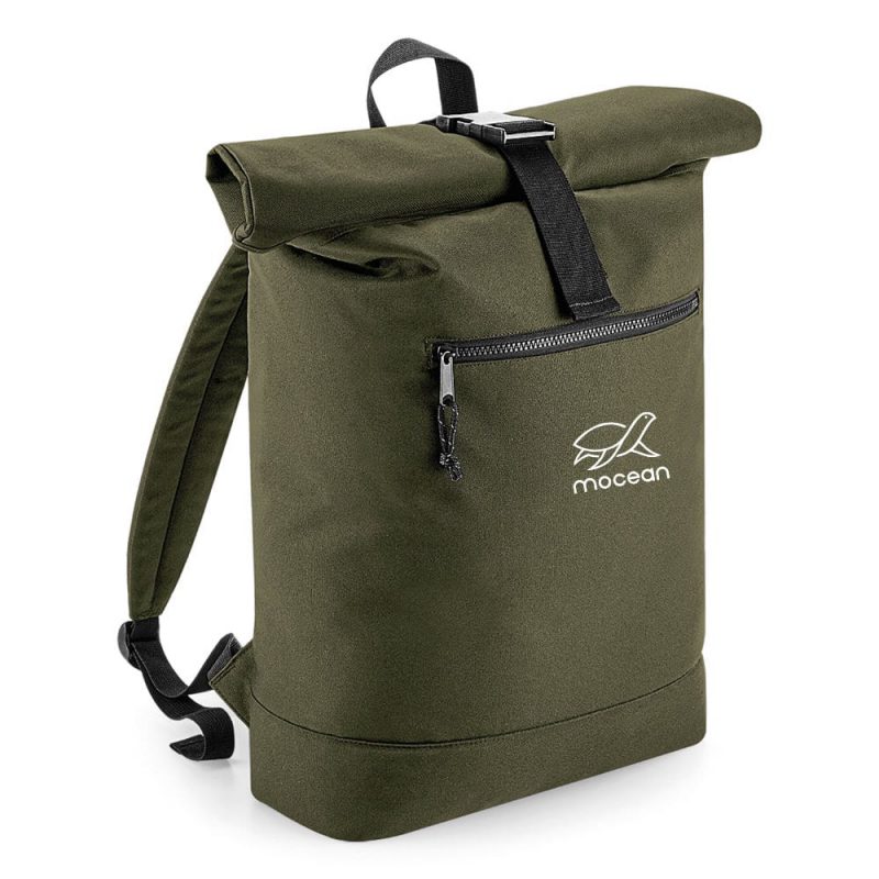 mocean Roll-Top Bag in grün