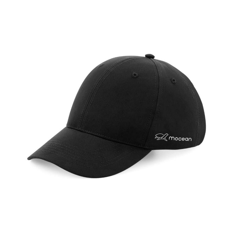 6-Panel Cap "Sea" in schwarz