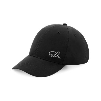 6-Panel Cap "Turtle" in schwarz