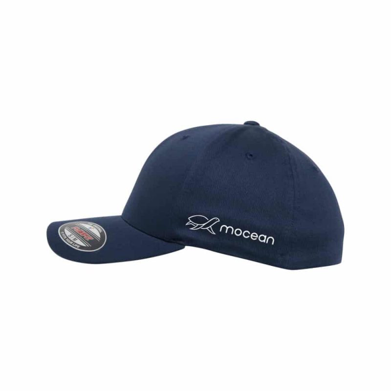 Organic Flex Sea Cap in navy