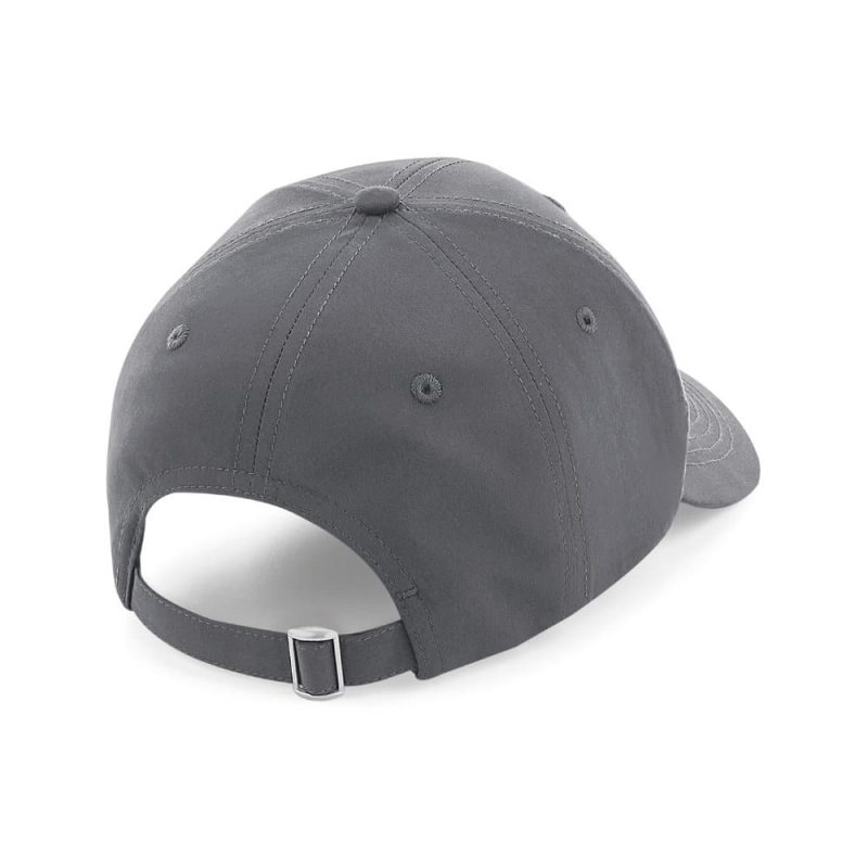 6-Panel Cap Rückansicht in grau