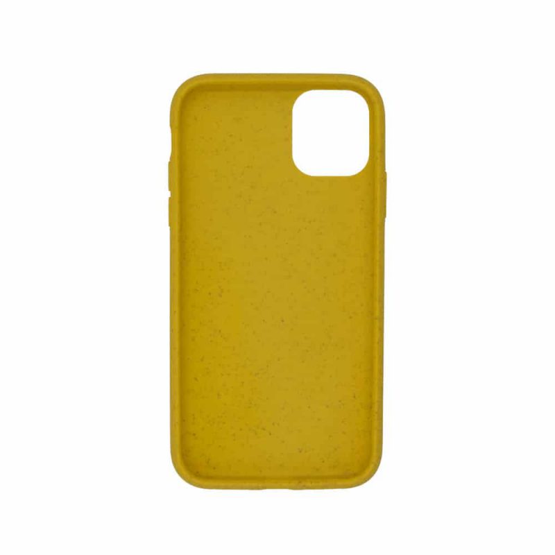 Kompostierbare Handyhülle iPhone 11 in gelb