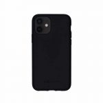 Kompostierbare Handyhülle iPhone 11 in schwarz Rückansicht
