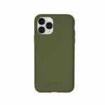Kompostierbare Handyhülle iPhone 11 Pro in olivgrün Rückansicht