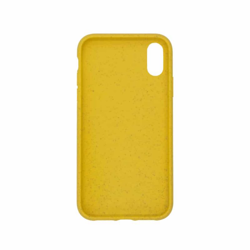 Kompostierbare Handyhülle iPhone XR in gelb