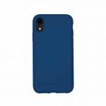 Kompostierbare Handyhülle iPhone XR in blau Rückansicht