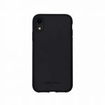 Kompostierbare Handyhülle iPhone XR in schwarz Rückansicht