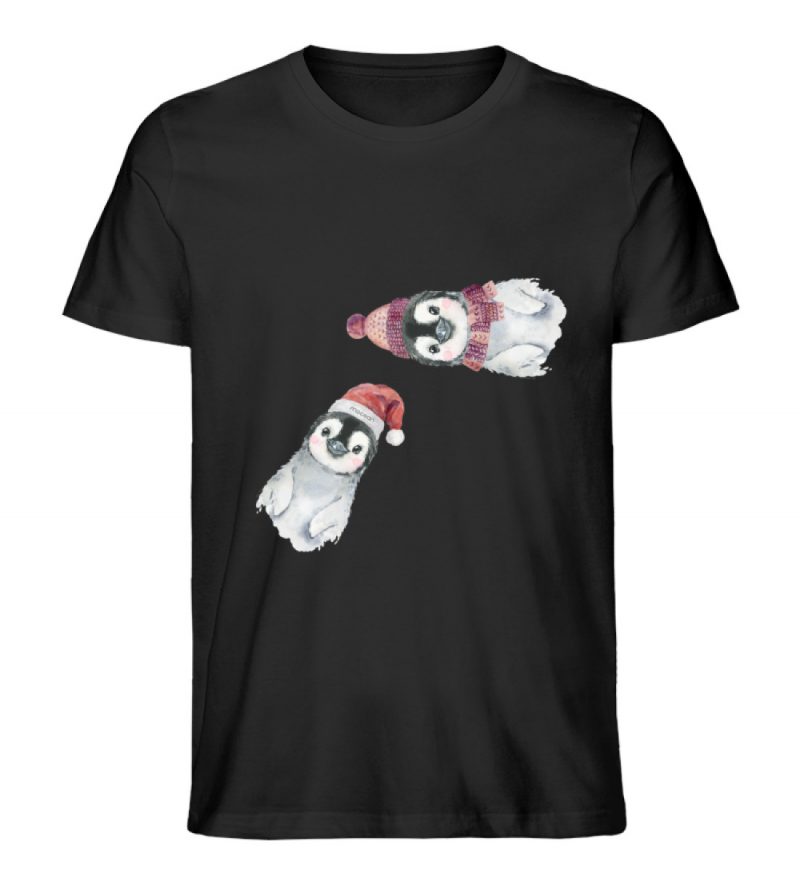 Winter Pinguine - Herren Premium Organic Shirt-16