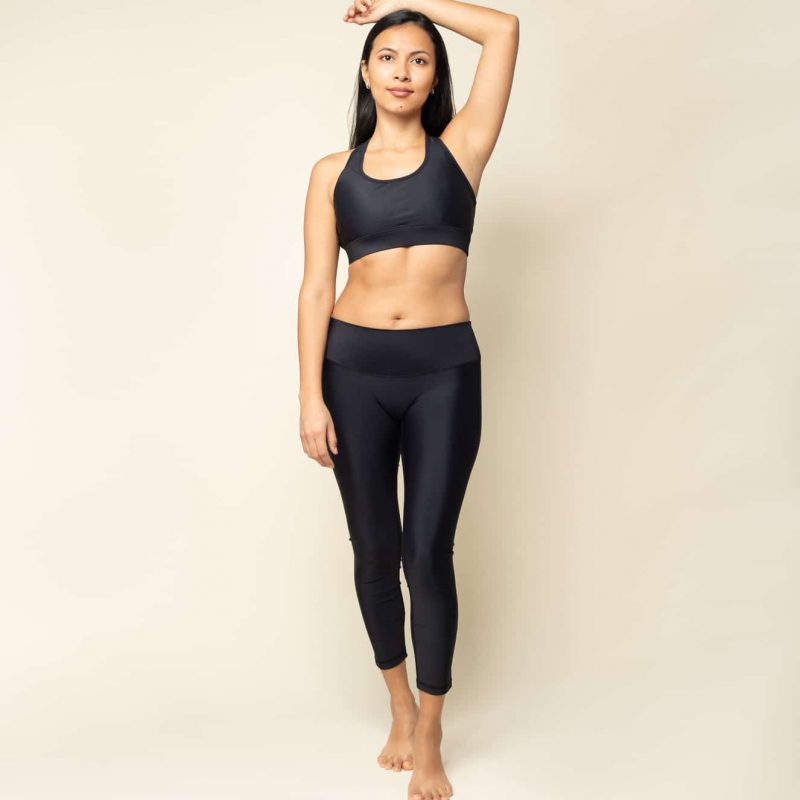 Activewear mocean 7/8 leggings recycelt schwarz