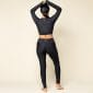 Activewear mocean leggings aus econyl black