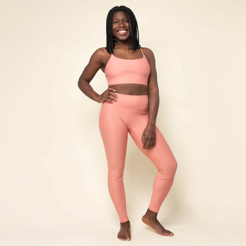 Activewear mocean leggings recycled rose