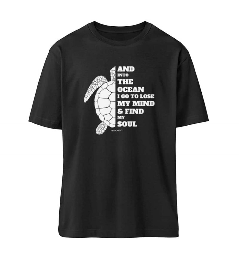 And into the Ocean - Relaxed Bio T-Shirt - black