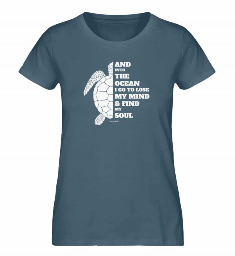 And into the Ocean - Damen Premium Bio T-Shirt - stargazer