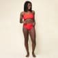 Bandeau Bikini Top aus Econyl