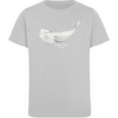 Beluga - Kinder Organic T-Shirt - heather grey