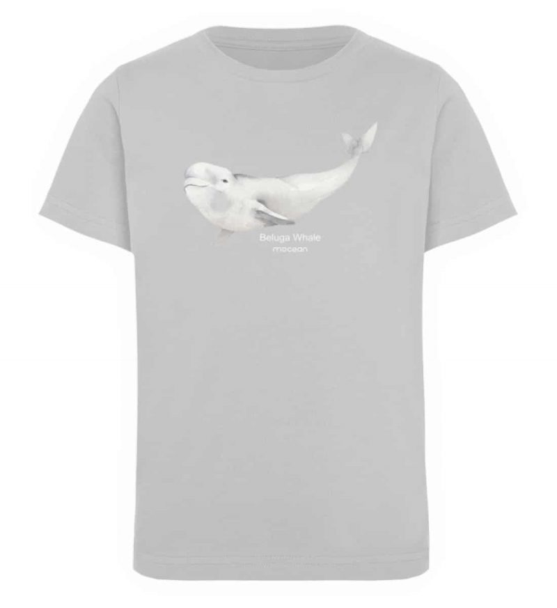 Beluga - Kinder Organic T-Shirt - heather grey