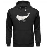 Beluga – Premium Unisex Bio Hoodie – black