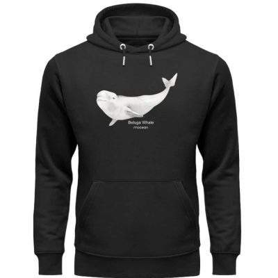 Beluga - Premium Unisex Bio Hoodie - black