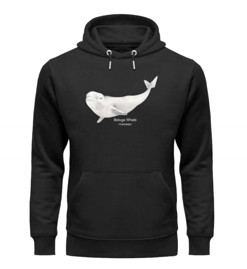 Beluga - Premium Unisex Bio Hoodie - black
