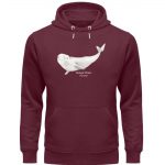 Beluga – Premium Unisex Bio Hoodie – burgundy