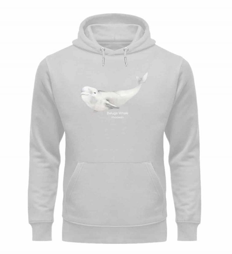 Beluga - Premium Unisex Bio Hoodie - heather grey