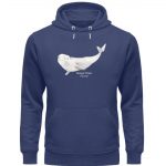 Beluga – Premium Unisex Bio Hoodie – navy blue