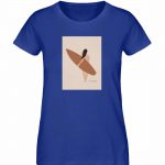 Boho Beachgirl – Damen Premium Bio T-Shirt – royalblue