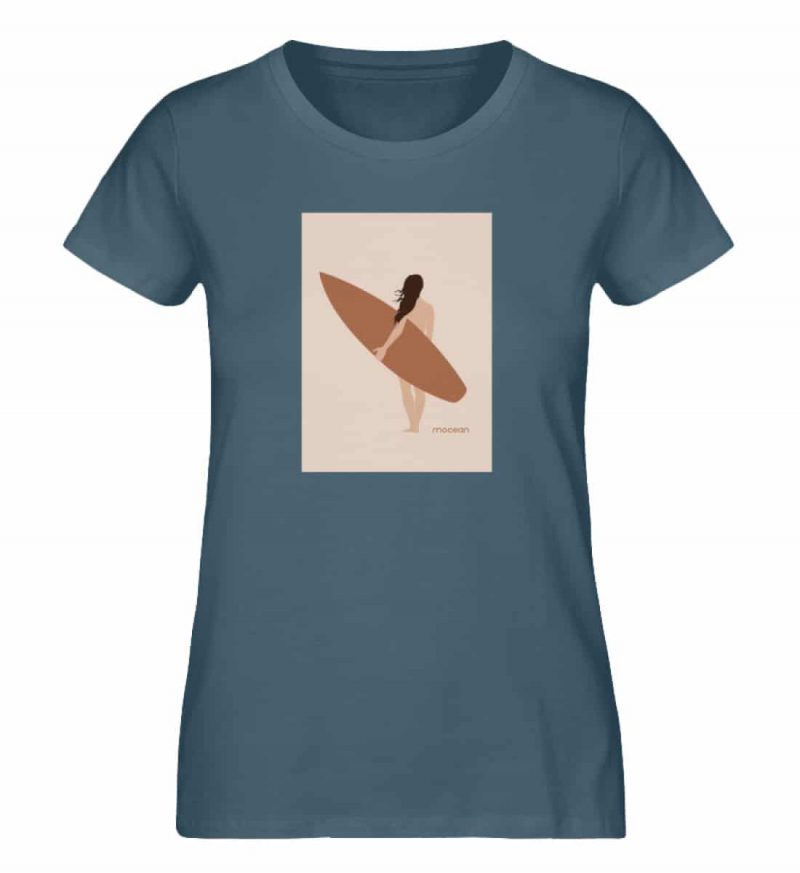 Boho Beachgirl - Damen Premium Bio T-Shirt - stargazer