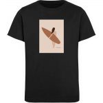 Boho Beachgirl – Kinder Organic T-Shirt – black