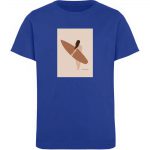 Boho Beachgirl – Kinder Organic T-Shirt – royal blue