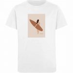 Boho Beachgirl – Kinder Organic T-Shirt – white