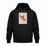 Boho Beachgirl – Relaxed Bio Hoodie – black