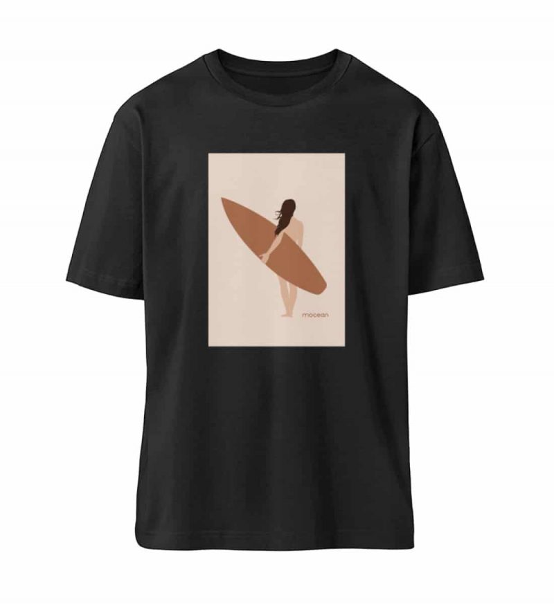 Boho Beachgirl - Relaxed Bio T-Shirt - black