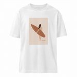 Boho Beachgirl – Relaxed Bio T-Shirt – white