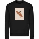 Boho Beachgirl – Unisex Bio Sweater – black