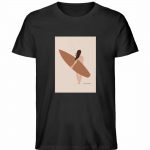 Boho Beachgirl – Unisex Bio T-Shirt – black