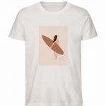 Boho Beachgirl – Unisex Bio T-Shirt – vintage white