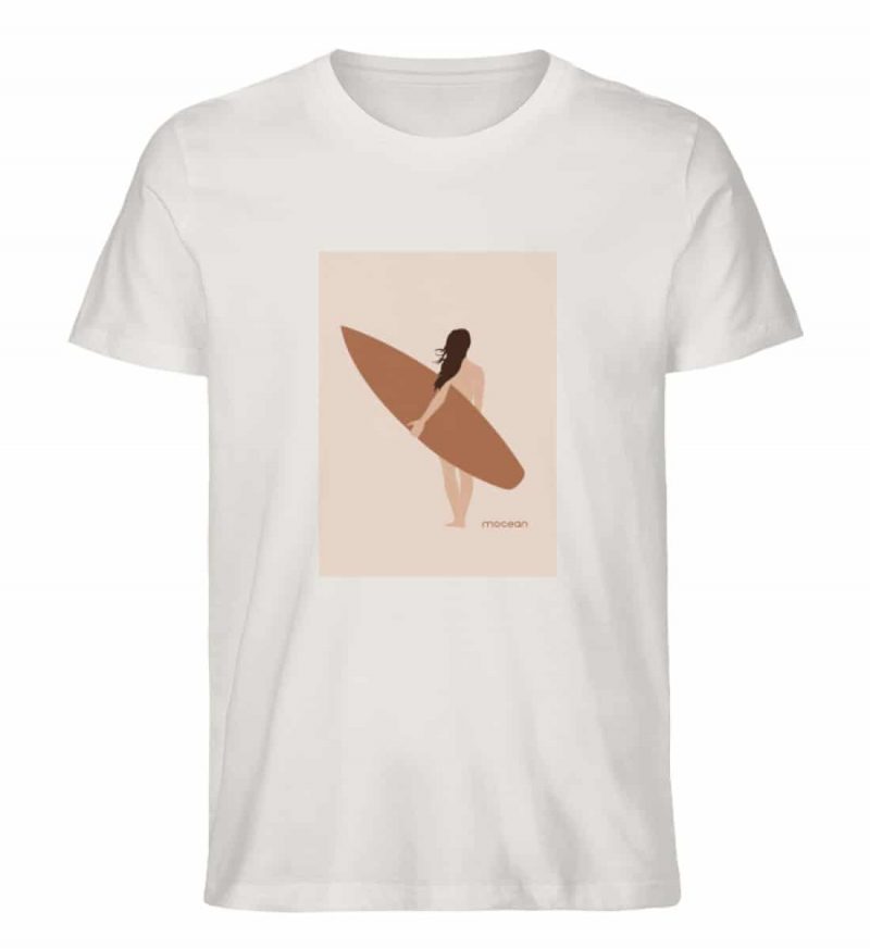 Boho Beachgirl - Unisex Bio T-Shirt - vintage white