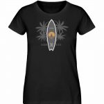 Burn to Ride – Damen Premium Bio T-Shirt – black