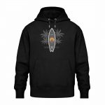 Burn to Ride – Relaxed Bio Hoodie – black